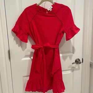 Red Allison Sun dress size S